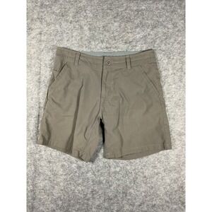 KUHL Men's Gray Hiking Outdoor Cargo Shorts Size 33 9" Inseam